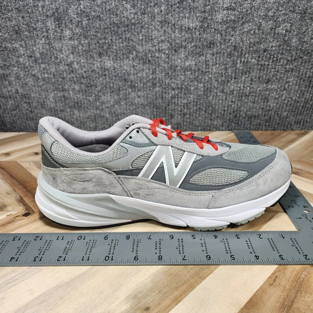 New Balance 990v6 Made in USA M990GL6 Men 13 2E Grey Shoes WIDE Running Athletic